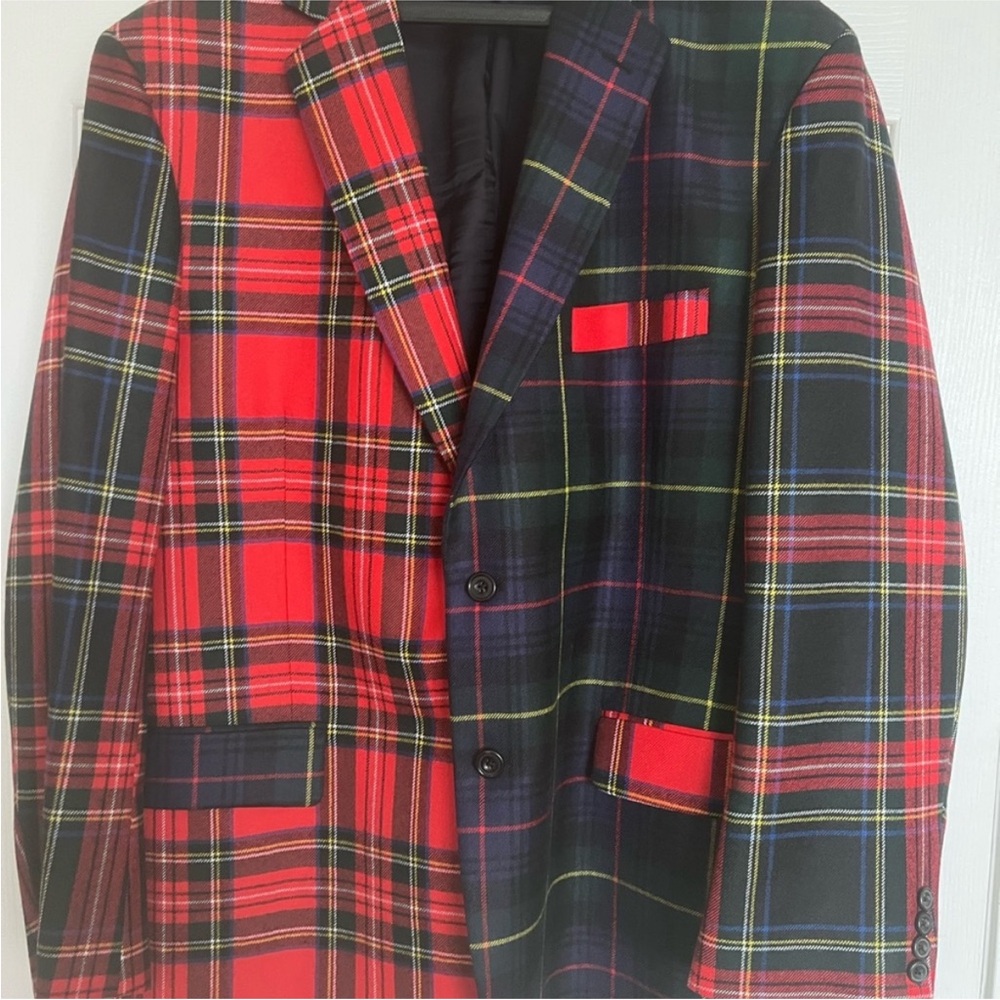 Vineyard Vines Multicolor Plaid Blazer